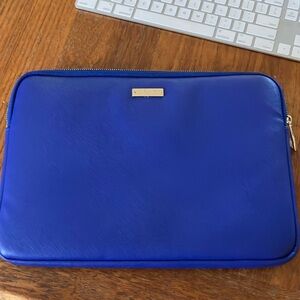Kate Spade Cobalt Blue Laptop Case
